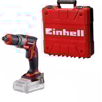 EINHELL Avvitatore professionale a batteria per cartongesso TP-DY 18 Li BL - Solo, 18 Volt, Cacciavite rosso/Nero