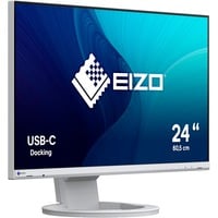 EIZO FlexScan EV2480-WT Monitor PC 60,5 cm (23.8") 1920 x 1080 Pixel Full HD LED Bianco, Monitor LED bianco, 60,5 cm (23.8"), 1920 x 1080 Pixel, Full HD, LED, 5 ms, Bianco