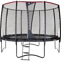 PeakPro trampoline ø305cm - black Esterno Rotondo Molla elicoidale Trampolino fuori terra