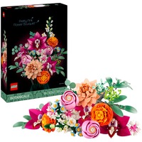 Botanicals 10342 Bouquet di Fiori Rosa, Kit Modellismo Adulti, Decorazioni Casa con Piante Finte, Idea Regalo Donna o Uomo, Giochi di costruzione