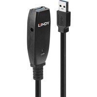 Lindy 43322 cavo USB 15 m USB 3.2 Gen 1 (3.1 Gen 1) USB A Nero Nero, 15 m, USB A, USB A, USB 3.2 Gen 1 (3.1 Gen 1), 5000 Mbit/s, Nero