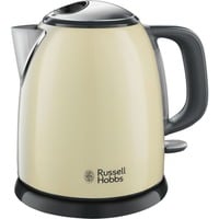 Russell Hobbs 24994-70 bollitore elettrico 1 L 2400 W Crema crema/in acciaio inox, 1 L, 2400 W, Crema, Plastica, Acciaio inossidabile, Indicatore del livello dell'acqua, Arresto di sicurezza contro il surriscaldamento