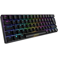 Sharkoon SGK50 S4 tastiera USB QWERTY Italiano Nero Nero, 60%, USB, QWERTY, LED RGB, Nero