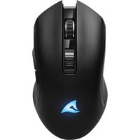 Sharkoon SKILLER SGM30W, Mouse da gioco Nero