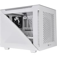 Thermaltake Divider 200 TG Air Snow Micro Micro Tower Bianco bianco, Micro Tower, PC, Bianco, SPCC, Vetro temperato, Giocare, Blu, Verde, Rosso