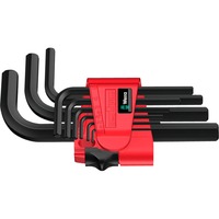 Wera 950/9 Hex-Plus 7 set di chiavi a brugola, 9 pezzi, Cacciavite Nero