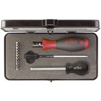 Wiha Set di cacciaviti dinamometrici TorqueVario-S, Cacciavite Nero/Rosso