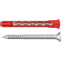 fischer Tassello a gambo lungo HybridPower 10x90 T K rosso/grigio