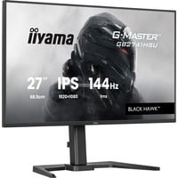 iiyama G-MASTER GB2741HSU-B1 Monitor PC 68,6 cm (27") 1920 x 1080 Pixel Full HD LED Nero, Monitor di gioco Nero (opaco), 68,6 cm (27"), 1920 x 1080 Pixel, Full HD, LED, Nero