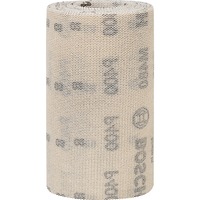 Bosch Expert Abrasivo a rete in rotolo M480, Foglio abrasivo Rotolo di carta vetrata, Grana super fine, P400, Lavoro di finitura, Sverniciatura, Legno, Beige