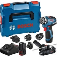 Bosch GSR 12V-35 FC 1750 Giri/min Nero, Blu, Trapano avvitatore blu/Nero, Cacciavite elettrico, Impugnatura a pistola, Mandrino a rilascio rapido, Nero, Blu, Senza spazzola, 1750 Giri/min