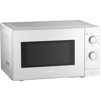Bosch Serie 2 FL020MW0 Bianco Solo microonde Superficie piana 20 L 800 W, Forno a microonde bianco, Superficie piana, Solo microonde, 20 L, 800 W, Pulsanti, Manopola, Bianco
