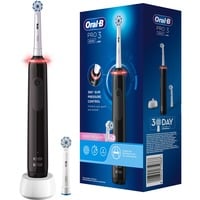 Braun Oral-B Pro 3 3000 Sensitive Clean, Spazzolino da denti elettrico Nero/Bianco