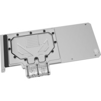EKWB EK-Quantum Vector FTW3 RTX 3080/3090 Active Backplate D-RGB - Acryl trasparente/Argento