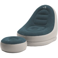Easy Camp Comfy Lounge Set Poltrona a un posto Blu Blu-grigio/grigio, Poltrona a un posto, Blu, PVC, 830 mm, 930 mm, 850 mm