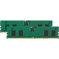 Kingston ValueRAM KVR48U40BS6K2-16 memoria 16 GB 2 x 8 GB DDR5 4800 MHz verde, 16 GB, 2 x 8 GB, DDR5, 4800 MHz, 288-pin DIMM