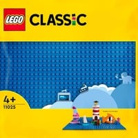 LEGO Classic Base blu, Giochi di costruzione blu, Set da costruzione, 4 anno/i, Plastica, 1 pz, 111 g