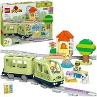 DUPLO 10427 Treno d’Avventura Interattivo, Giochi per Bambini e Bambine da 2+ con Mattoncini Multifunzione, Idea Regalo, Giochi di costruzione