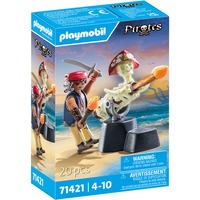 PLAYMOBIL Pirates Maestro di Cannoni, Giochi di costruzione 