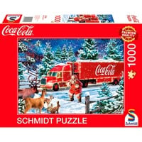 Schmidt Spiele Coca Cola: Camion di Natale, Puzzle 