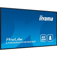 iiyama LH6560UHS-B2AG, Public Display Nero (opaco)