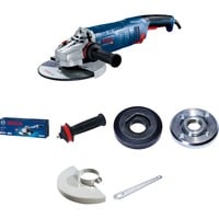 Bosch GWS 24-230 JZ smerigliatrice angolare 23 cm 6500 Giri/min 2400 W 6 kg blu, 6500 Giri/min, 23 cm, AC, 6 kg