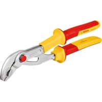 Bosch Pinza VDE per tubi / pompe dell'acqua Professional 250mm, Tubi, pinza regolabile rosso/Giallo