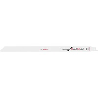 Bosch S 1222 VF Lame per sega a gattuccio, sega a traforo e sega universale, Lama per sega Plastica rinforzata con fibra di vetro, Metallo, Lamina di metallo, Legno con chiodi, 1,8 mm, 2,6 mm