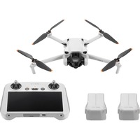 DJI Mini 3 Fly More Combo, Drone grigio chiaro