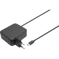 Digitus Caricatore USB-C per notebook, 100 watt, GaN, Caricabatterie Nero