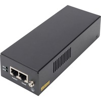 Digitus Iniettore PoE++ Ethernet Gigabit, 802.3bt, 85 W Nero, 802.3bt, 85 W, Gigabit Ethernet, 10,100,1000 Mbit/s, IEEE 802.3bt, Nero, 100 m, Cortocircuito