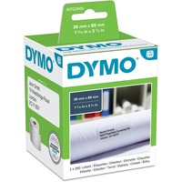 Dymo LW - Etichette indirizzi grandi - 36 x 89 mm - S0722400, Etichetta Bianco, Etichetta per stampante autoadesiva, Carta, Permanente, Rettangolo, LabelWriter
