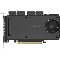 Icy Dock ExpressSlot Slide MB204MP-1B, Scheda di interfaccia Nero