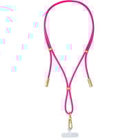 Intenso Cell Phone Charging Lanyard 7991004, Cavo neon-rosa