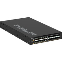 Netgear M4350-12X12F Gestito L3 10G Ethernet (100/1000/10000) 1U Nero, Interruttore Gestito, L3, 10G Ethernet (100/1000/10000), Full duplex, Montaggio rack, 1U