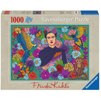 Ravensburger Puzzle - Il paradiso di Frida Kahlo: pappagalli, scimmie 
