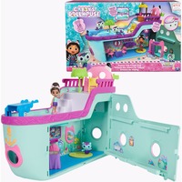 Spin Master Gabby's Dollhouse, Crociera dei gatti di Gabby, nave da crociera giocattolo con 2 personaggi, giocattoli a sorpresa e accessori per la casa delle bambole, giocattoli per bambine e bambini dai 3 anni in su, veicolo da gioco