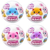 ZURU 9543 Peluche, Gioco figura Pets Alive 9543, Criceto giocattolo, 3 anno/i, Mini Stilo AAA