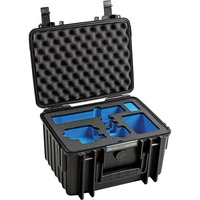 B&W outdoor.case Typ 2000 GoPro9, Valigia Nero