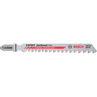 Bosch 2 608 900 541 lama per sega a gattuccio, sega a traforo e sega universale Lama per seghetto alternativo Carburo 3 pz Lama per seghetto alternativo, In legno duro, Plastica, Carburo, Grigio, Punta a carburo di tungsteno (TCT), 3,5 mm