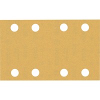 Bosch 2 608 900 882 fornitura per utensili rotanti per molatura/levigatura Legno Carta abrasiva, Foglio abrasivo Carta abrasiva, Legno, Bosch, Marrone, Rettangolare, 80 mm