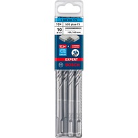 Bosch Expert Punta per martelli SDS plus-7X, Trapano Martello perforatore, Hammer drill bit, 1 cm, 165 mm, Cemento, Pietra, 10 cm