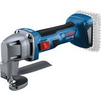 Bosch GSC 18V-16 E Cesoia elettrica 3200 spm (fogli per minuto) 700 W, Lattina blu/Nero, Cesoia elettrica, Senza spazzola, Nero, Blu, 3200 spm (fogli per minuto), 2 cm, 0,7 mm