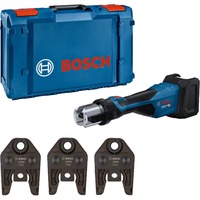 Bosch Utensile da pressatura a batteria GPT 18V-32 Professional solo, 18Volt, Kit TH, Macchina della pressa blu