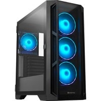 Chieftec APEX GA-01B-TG-OP ATX Midi Tower Nero, Chassis Tower Nero, Midi Tower, PC, Nero, ATX, EATX, ITX, micro ATX, Mini-ITX, SPCC, Gaming