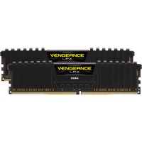 Corsair Vengeance LPX, 16GB, DDR4 memoria 2 x 8 GB 2133 MHz Nero, 16GB, DDR4, 16 GB, 2 x 8 GB, DDR4, 2133 MHz, 288-pin DIMM