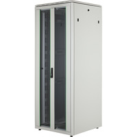 Digitus Armadio di rete serie Unique - 800x800 mm (LxP), IT armadio grigio chiaro