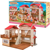 EPOCH Traumwiesen Sylvanian Families - Casa di città con mansarda, Giochi di costruzione 