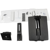 Ergotron Kit di conversione WorkFit da monitor e laptop a doppio display, Supporto Nero