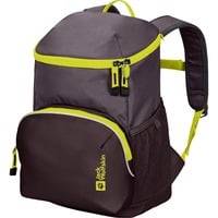 Jack Wolfskin 2020461_I0083_OS, Zaino viola/giallo fluo
